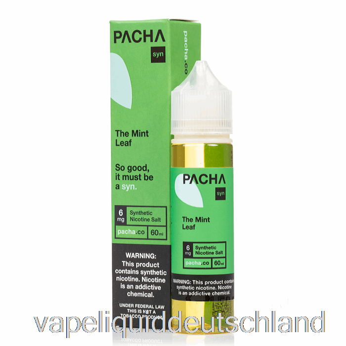 Das Minzblatt Honigtaubeere Kiwi – Pachamama – 60 Ml 0 Mg Vape Deutschland